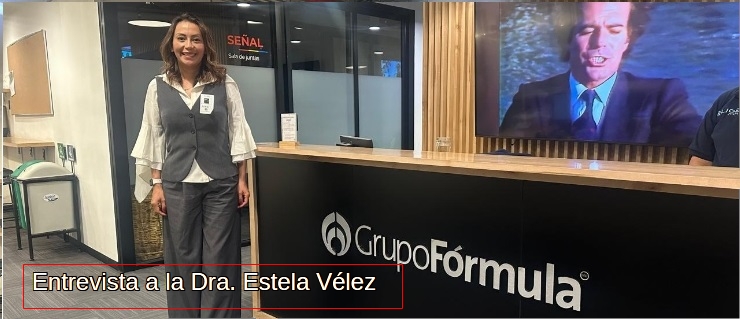 Portada de la Dra. Estela Vélez